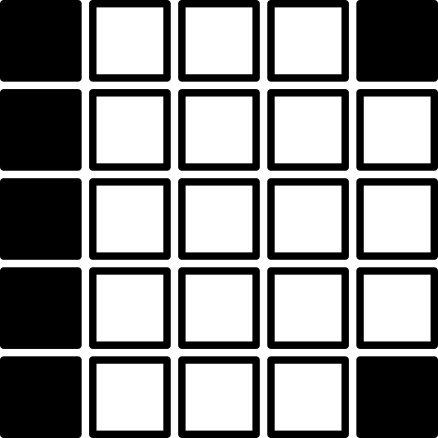 Figura 3: Tablero de Pharaoh para tres jugadores